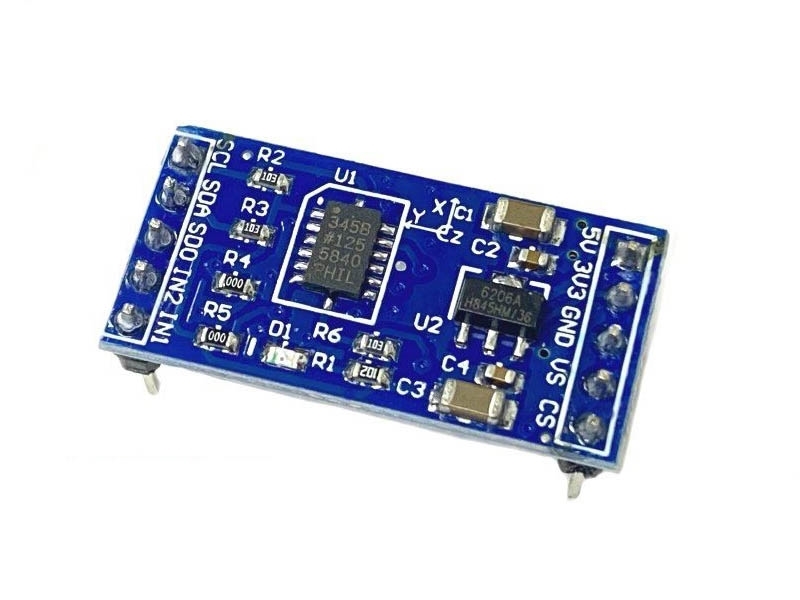 Arduino ADXL345 傾斜角度加速模組(數位輸出)